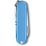 Нож-брелок Victorinox Classic SD Summer Rain 0.6223.28G, голубой