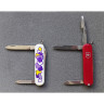 Нож-брелок Victorinox Classic SD Alox Colors, красный (0.6221.201G)